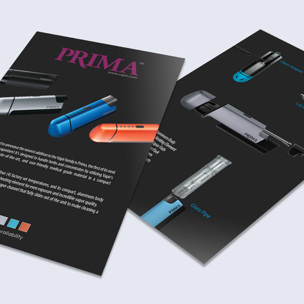Flyer - Prima Digital device