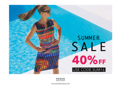 Sales Ad - Pasha Boutique